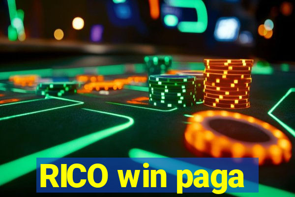 RICO win paga